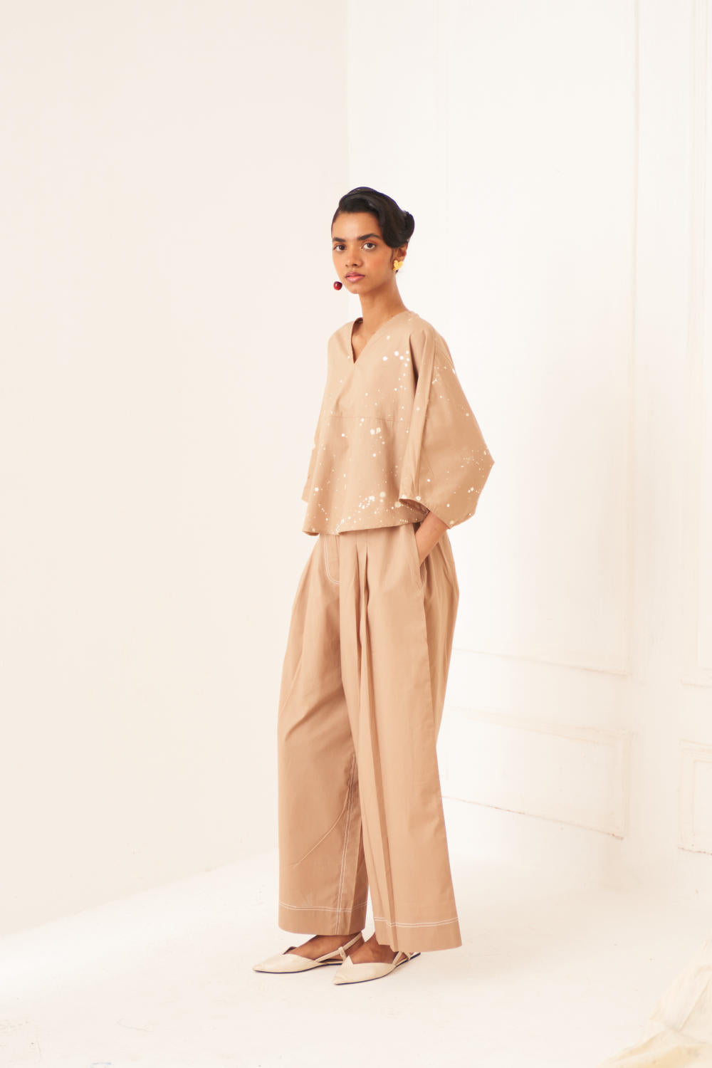 Latte Yin Top Set
