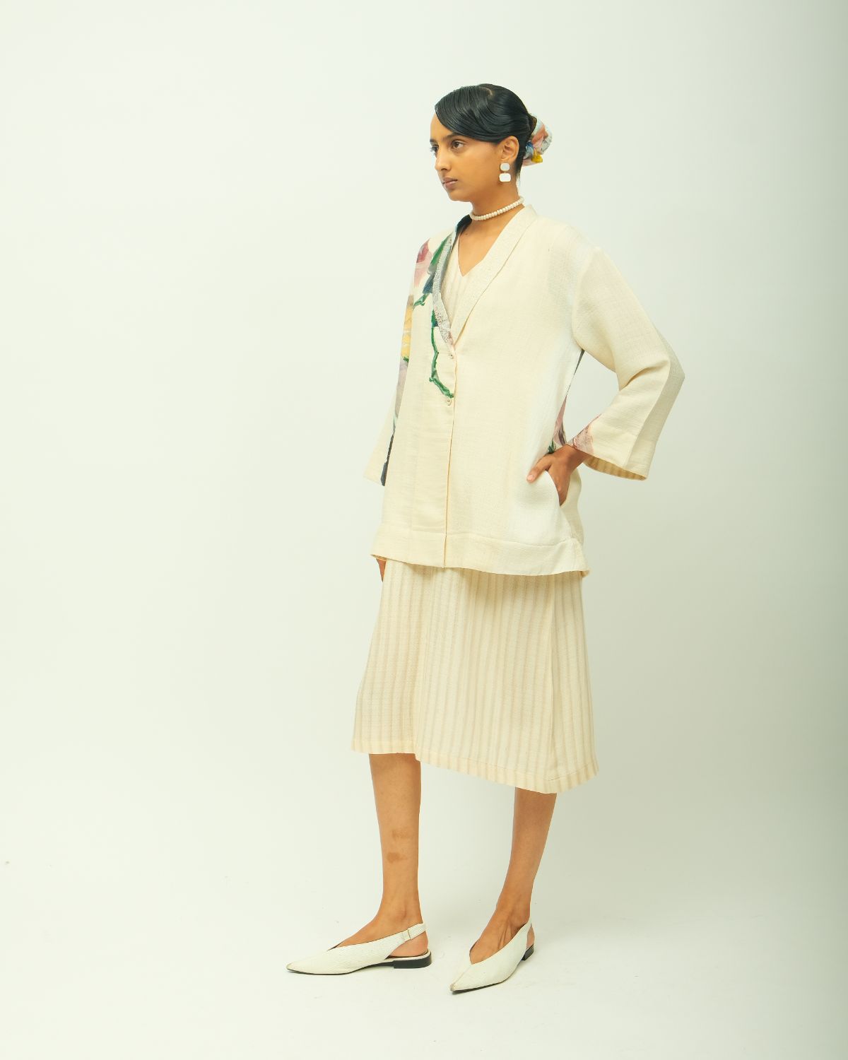 Dalia Jacket & Slip Set