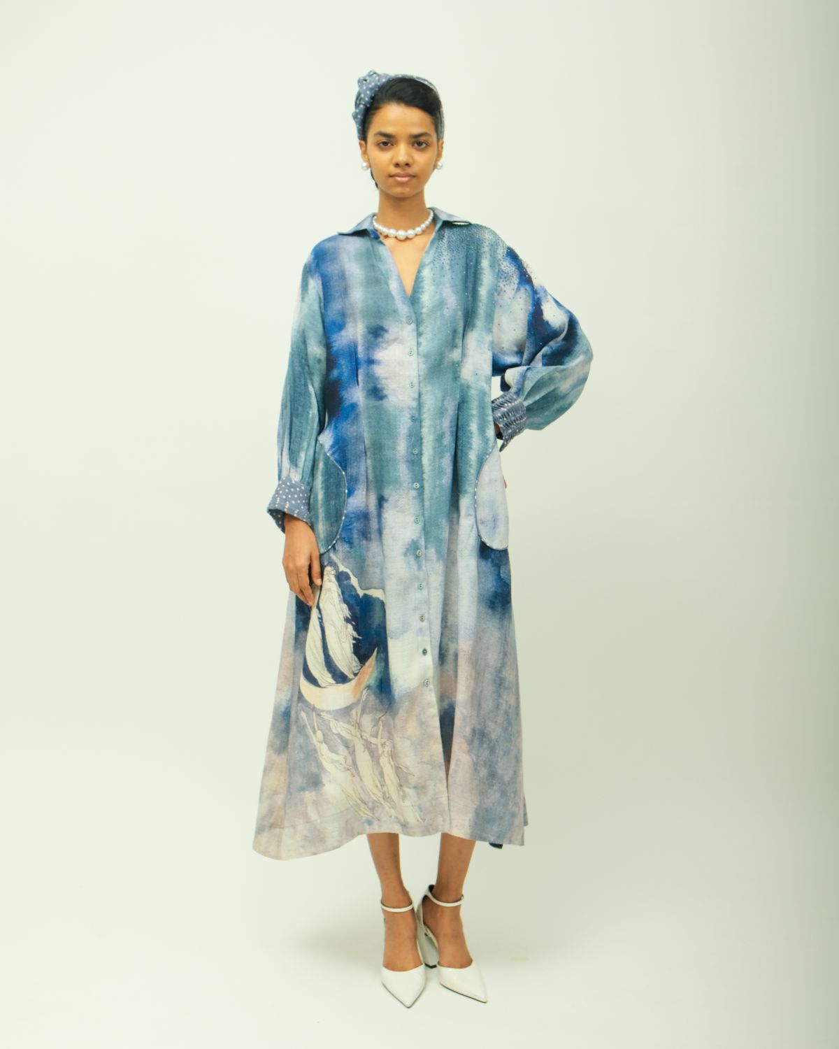 Whim Splatter Dress