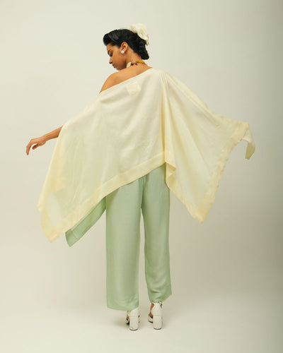 Teal Bloom pants