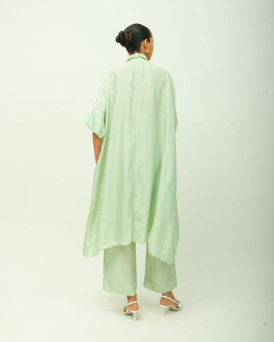 Teal Bloom Kurta Set