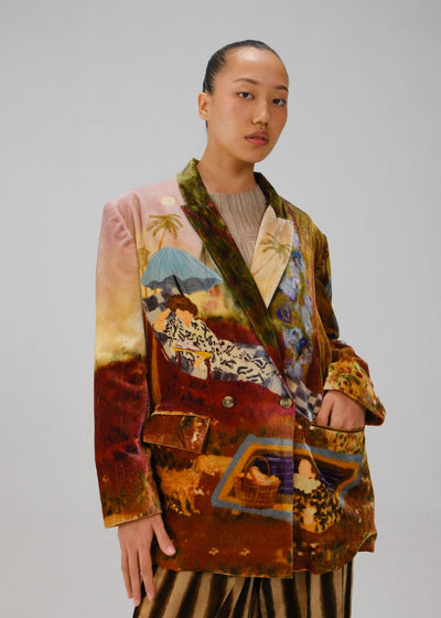 OVERSIZED BLAZER-Lakeside