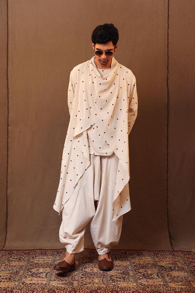 Off-White EMB Heart Jacket Pant Set (3 PCS)