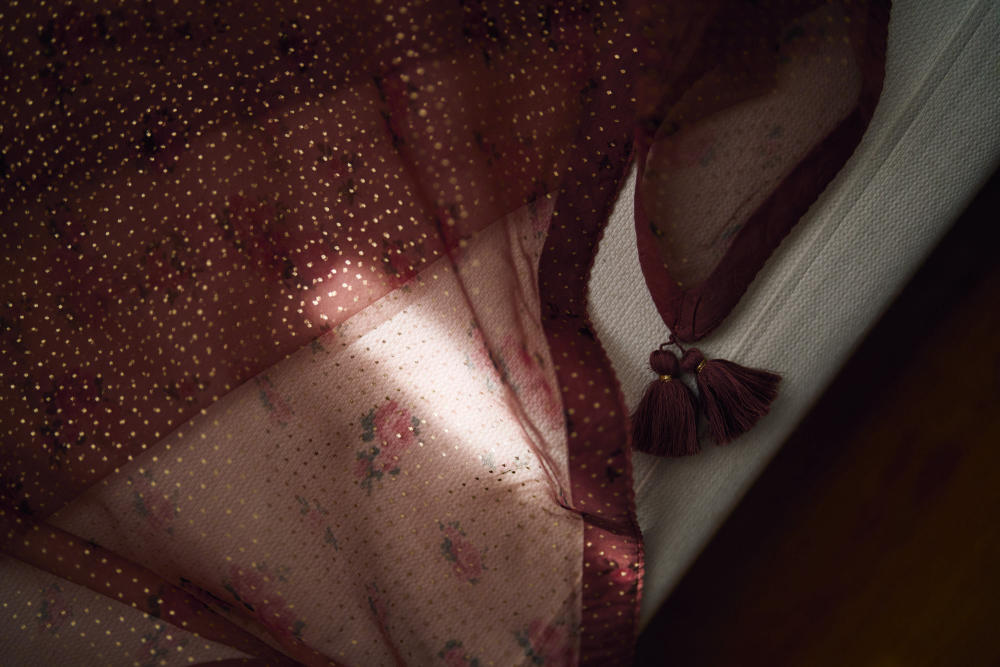 Oleander old rose dupatta
