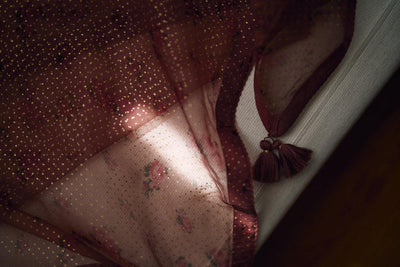 Oleander old rose dupatta