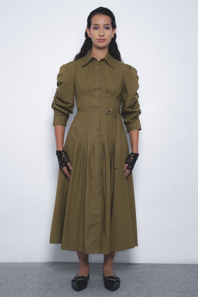 Oribu Dress - Olive
