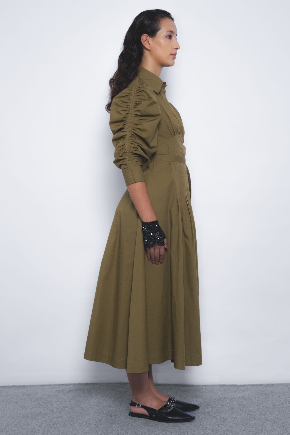 Oribu Dress - Olive