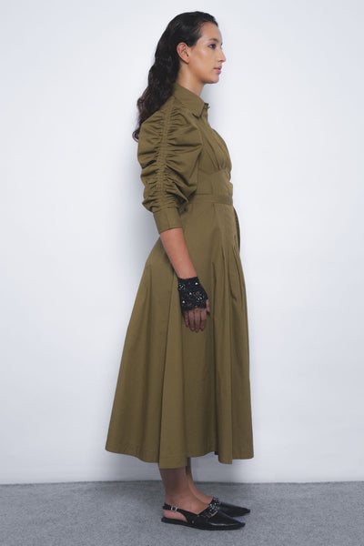 Oribu Dress - Olive