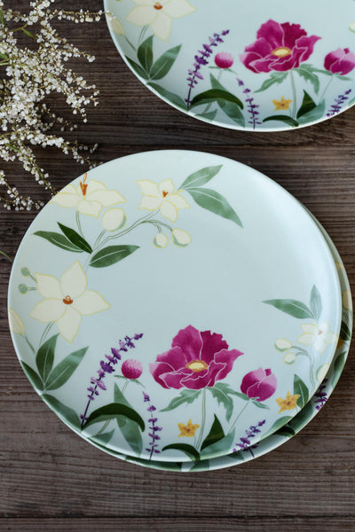 Postcards from Shimla- Pastoral Dinner Plates