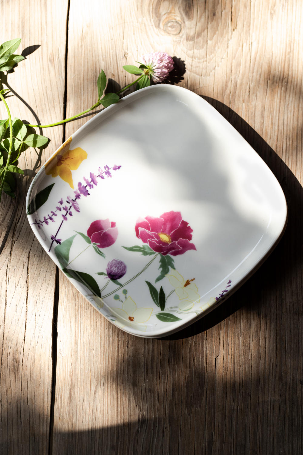 Postcards from Shimla-Pastoral Square Plate