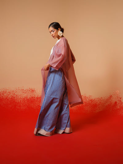 Pebble Tunic (Pink + Ivory)