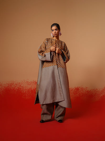 Petal Pants-Grey