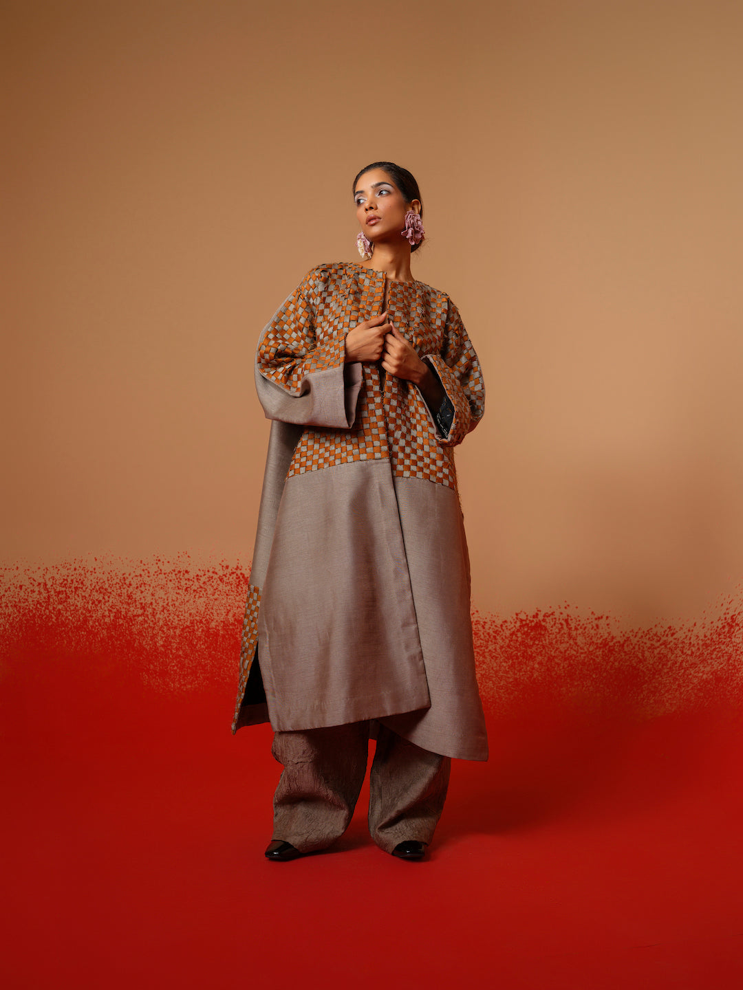 Petal Pants-Grey