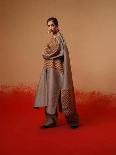 Petal Pants-Grey