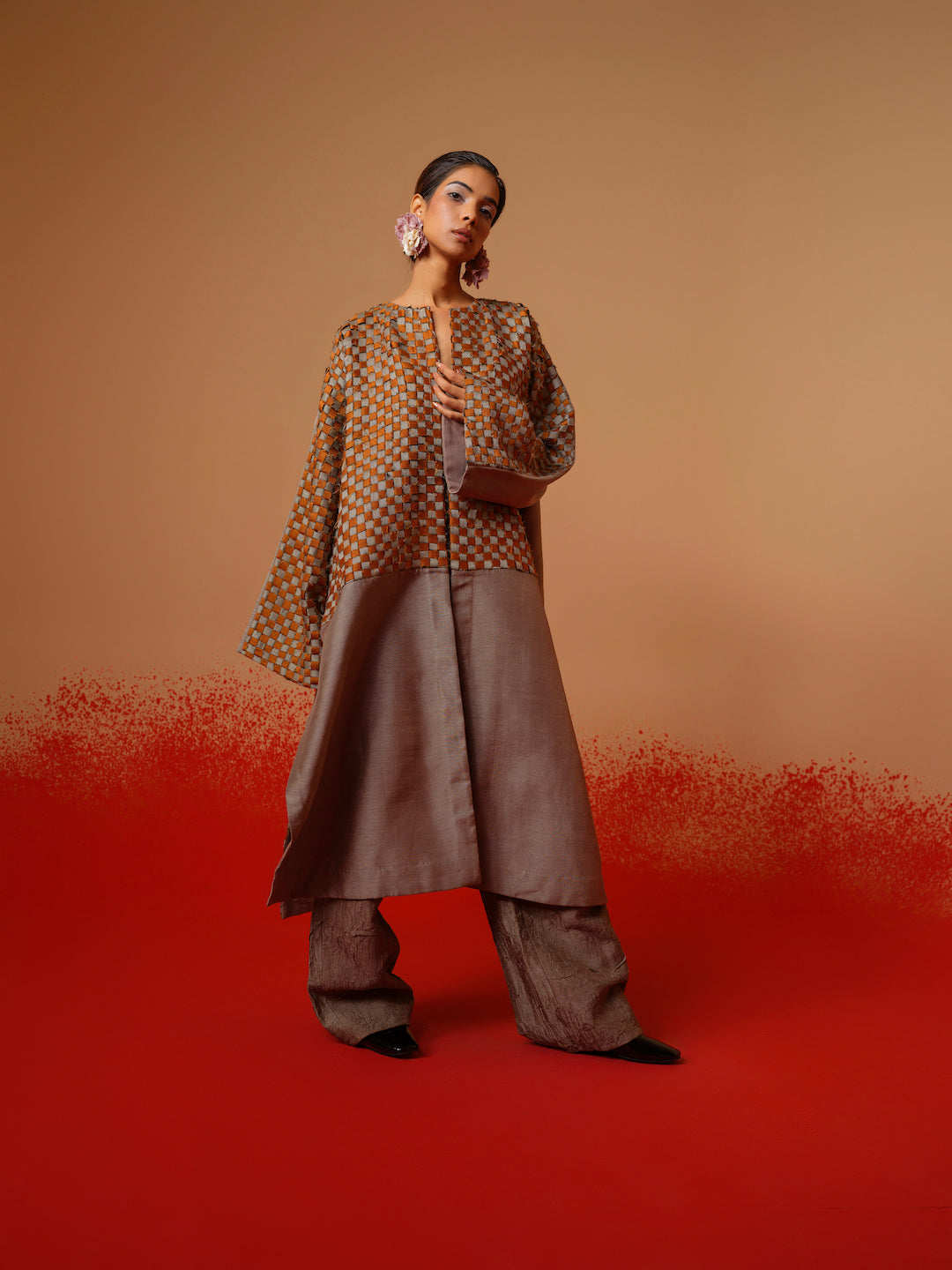 Petal Pants-Grey