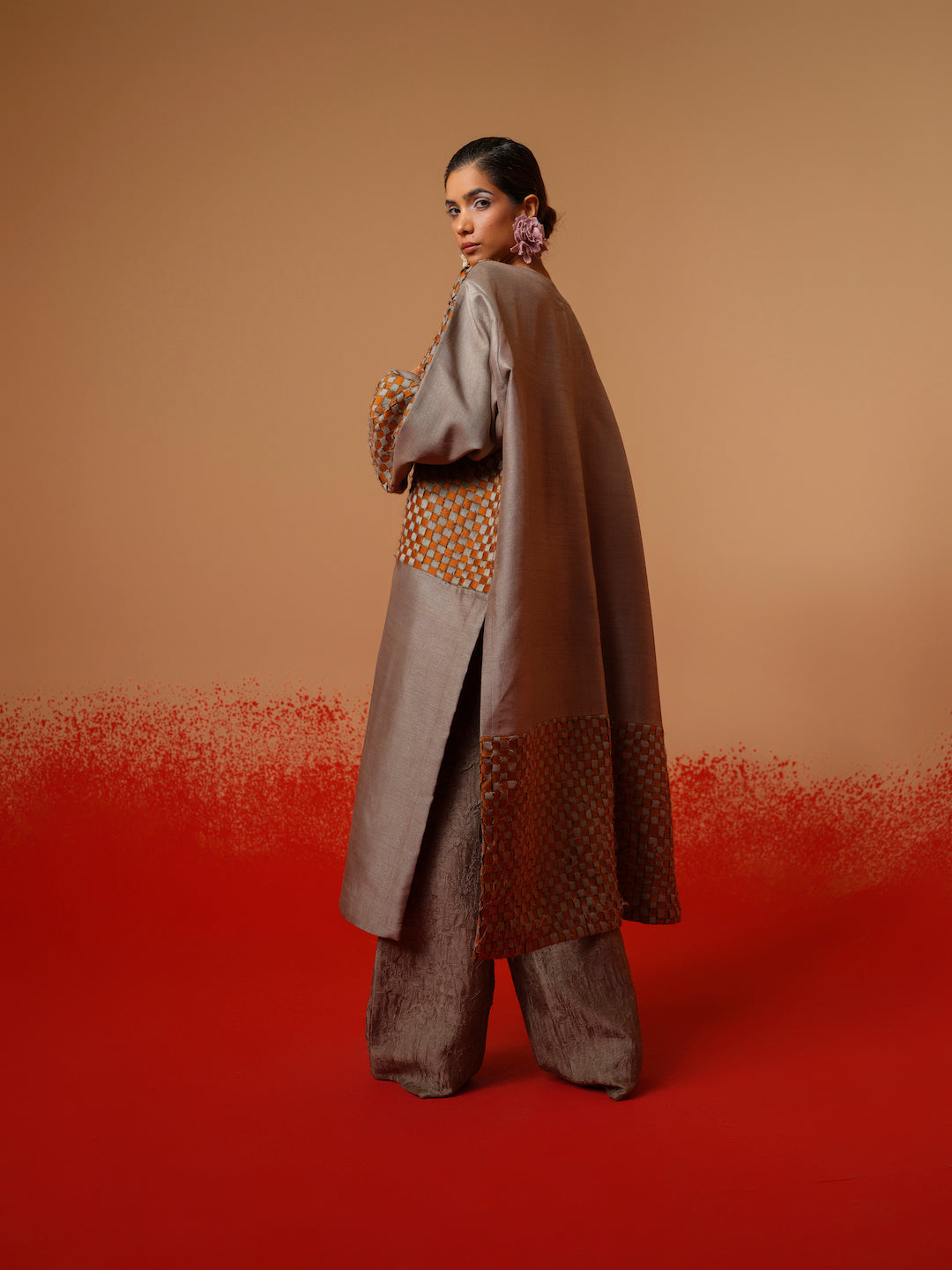 Petal Pants-Grey