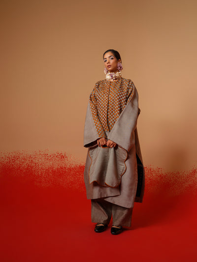 Petal Pants-Grey