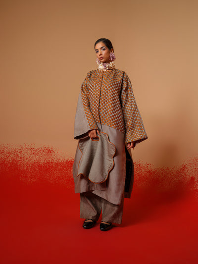 Petal Pants-Grey