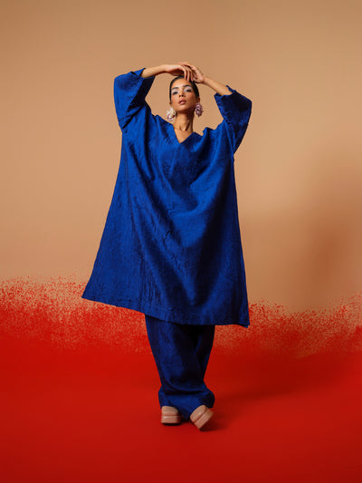 Petal Pants-Electric Blue