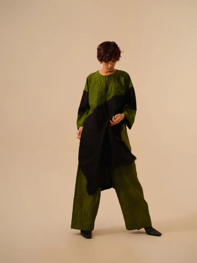 Petal Pants-Jade Green