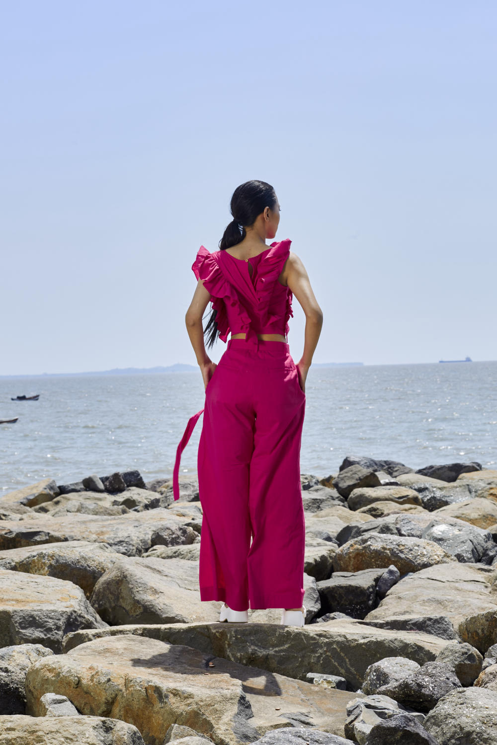 Pink Overlap Co-Ord Set