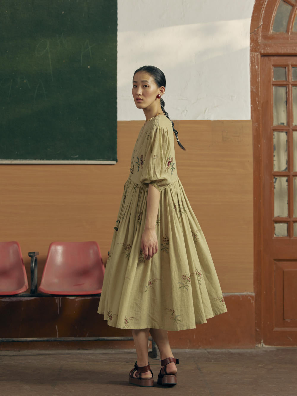 Poem Dress - Regent Print