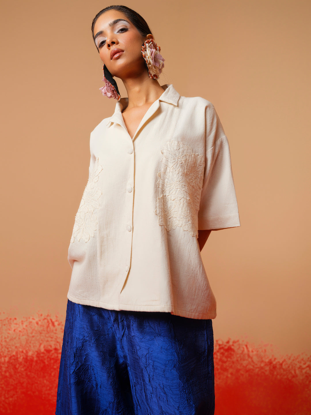 Pond Shirt (Natural)-Ech/Po/To/Na