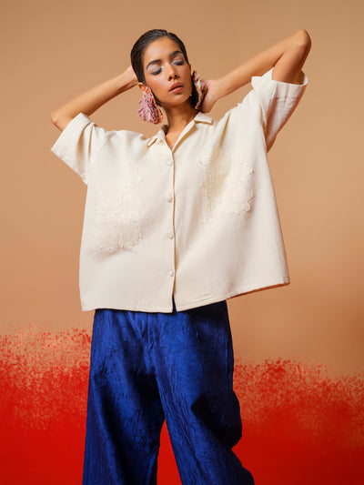 Pond Shirt (Natural)-Ech/Po/To/Na