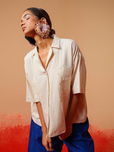 Pond Shirt (Natural)-Ech/Po/To/Na