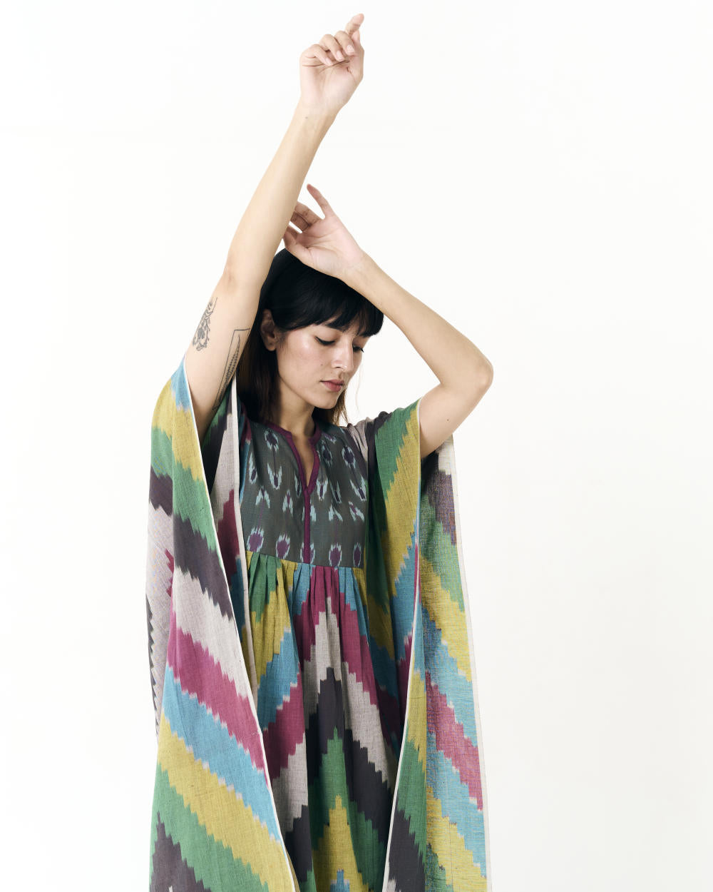 Prism Yoke Kaftan