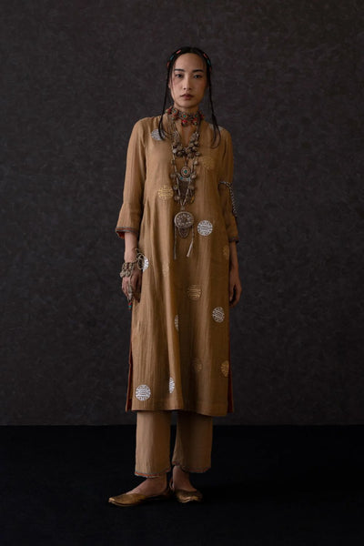 Qin Kurta-Beige