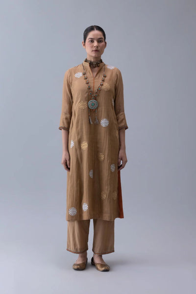 Qin Kurta-Beige