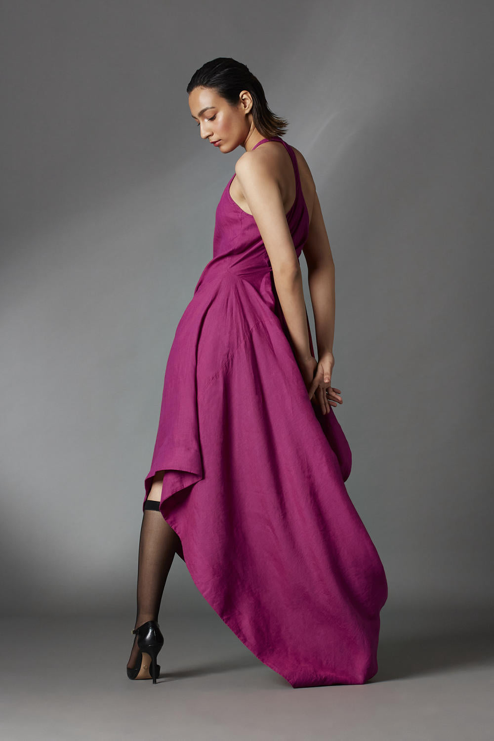 Quinn Dress-Berry Pink