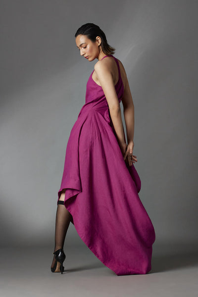 Quinn Dress-Berry Pink
