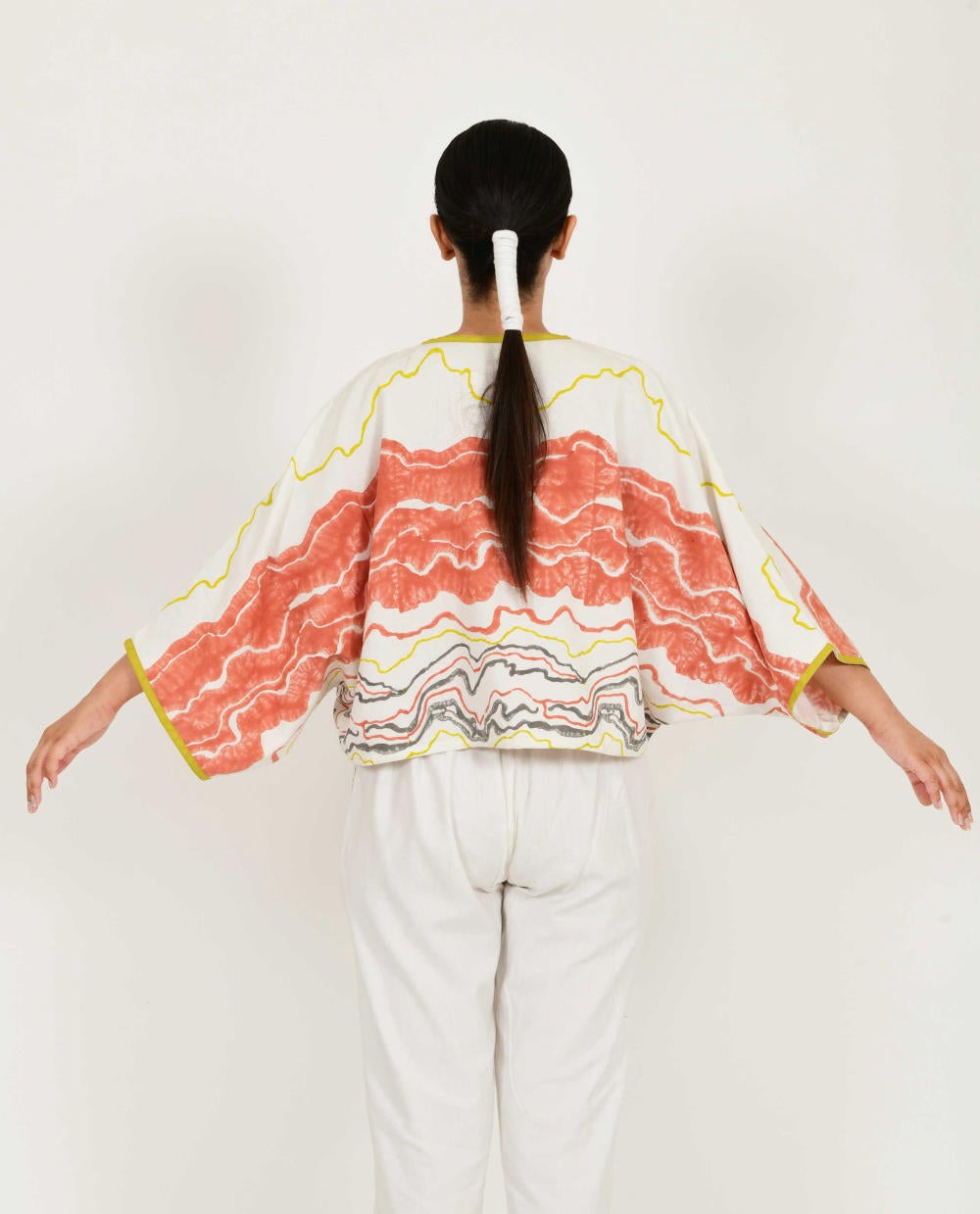 SALMON OVERSIZED TOP