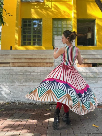 Rangoli Gulab Skirt + Rangoli Laal Top