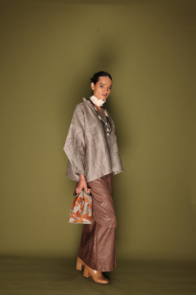 Ripple Top-Grey