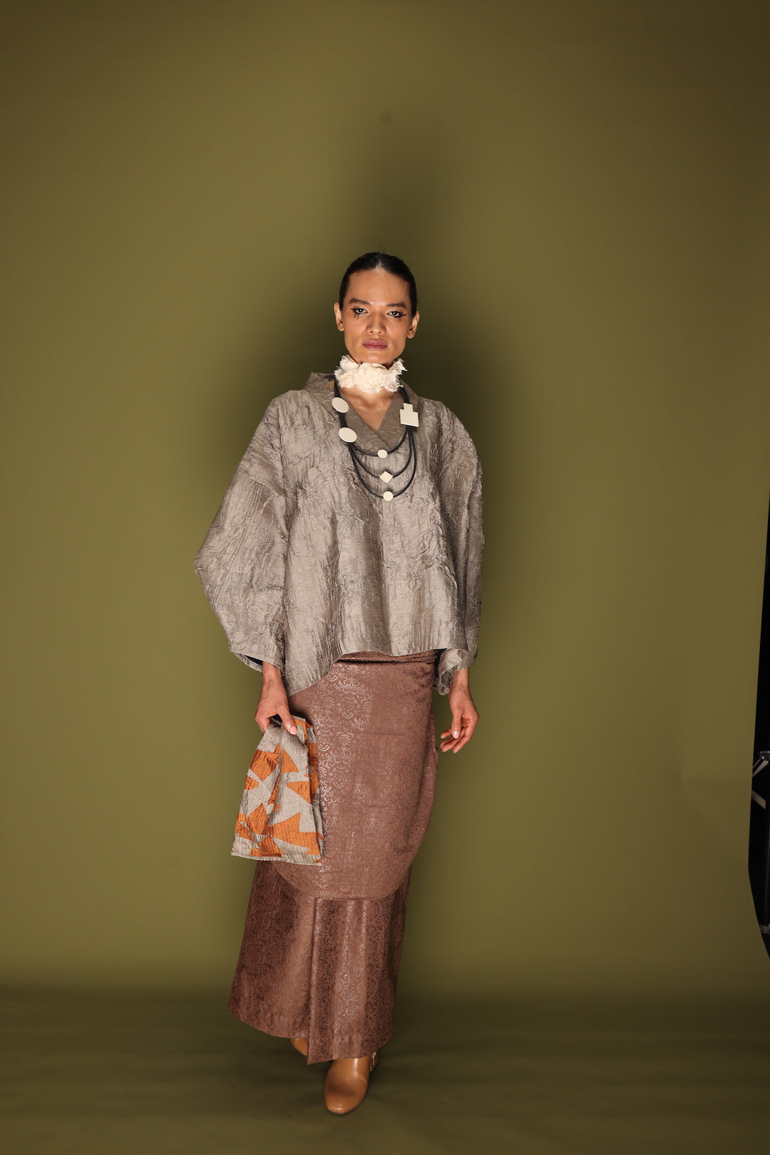 Ripple Top-Grey