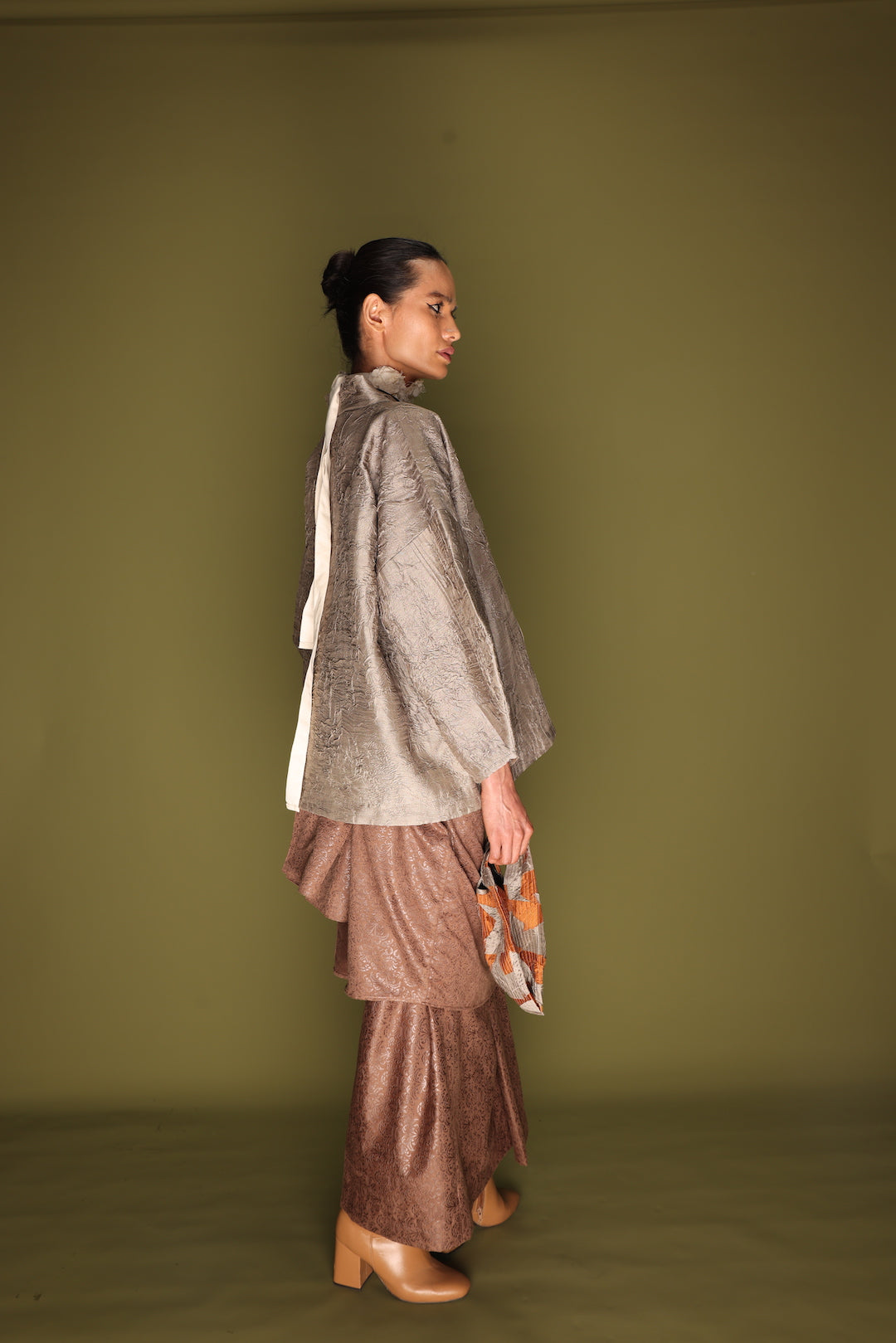 Ripple Top-Grey