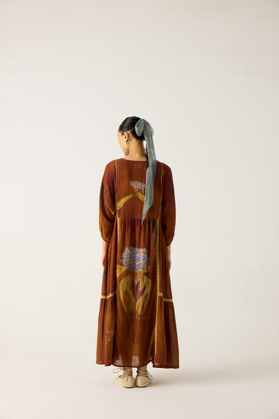 RIVER DRESS-FOLIAGE