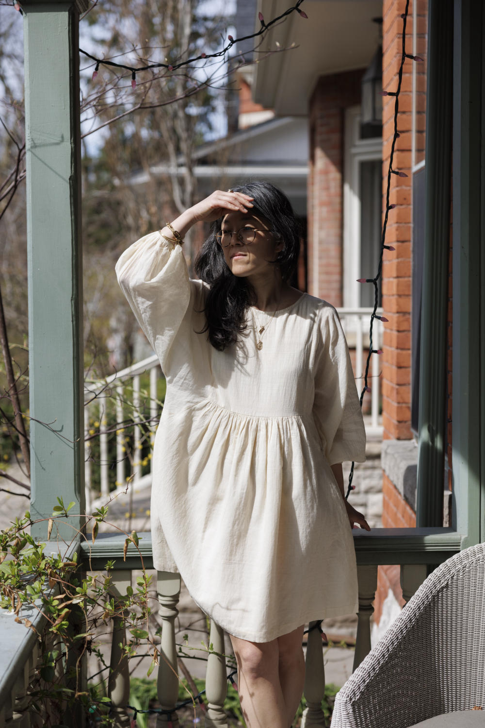 Romantic dress-White