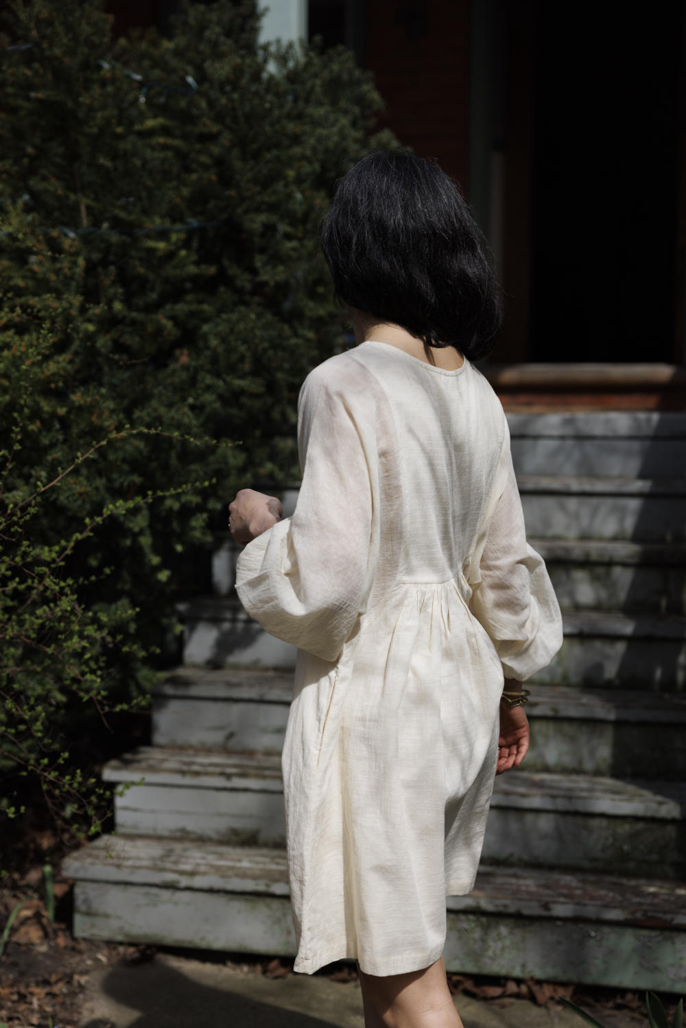 Romantic dress-White