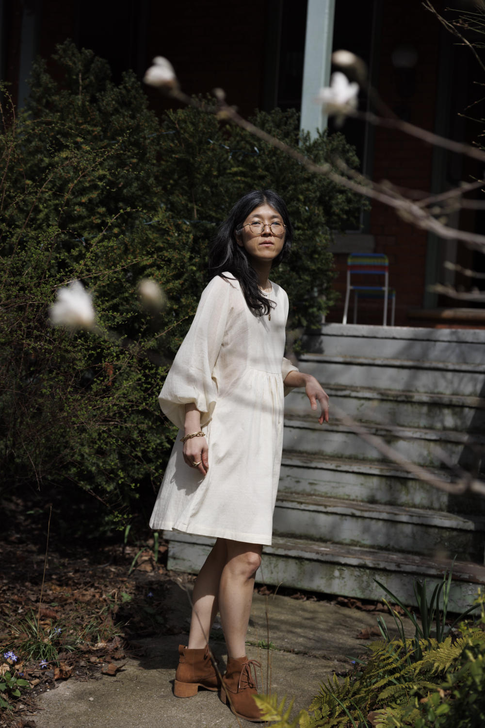 Romantic dress-White