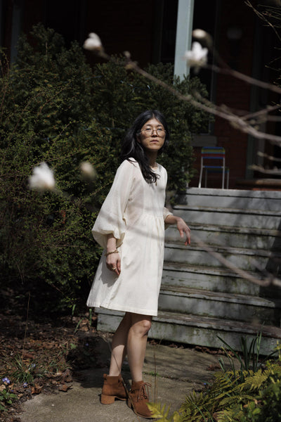 Romantic dress-White