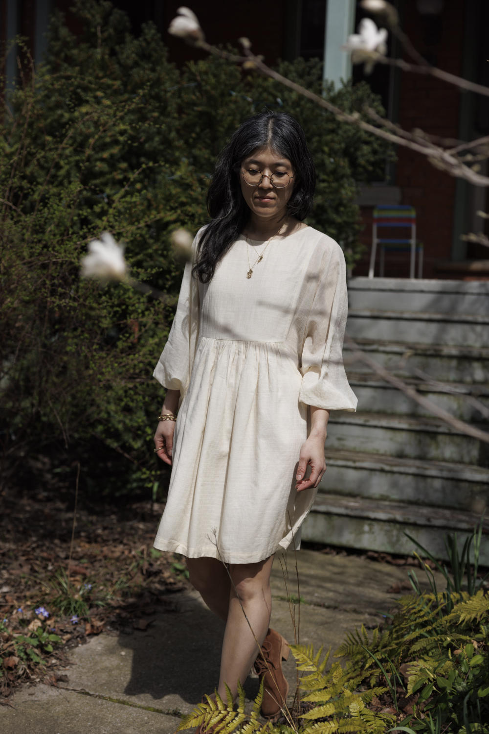 Romantic dress-White