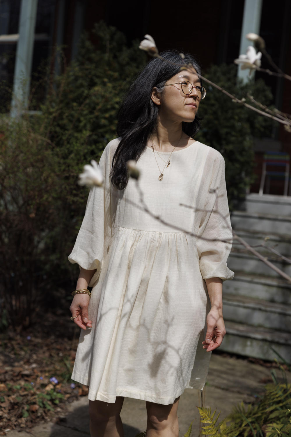 Romantic dress-White