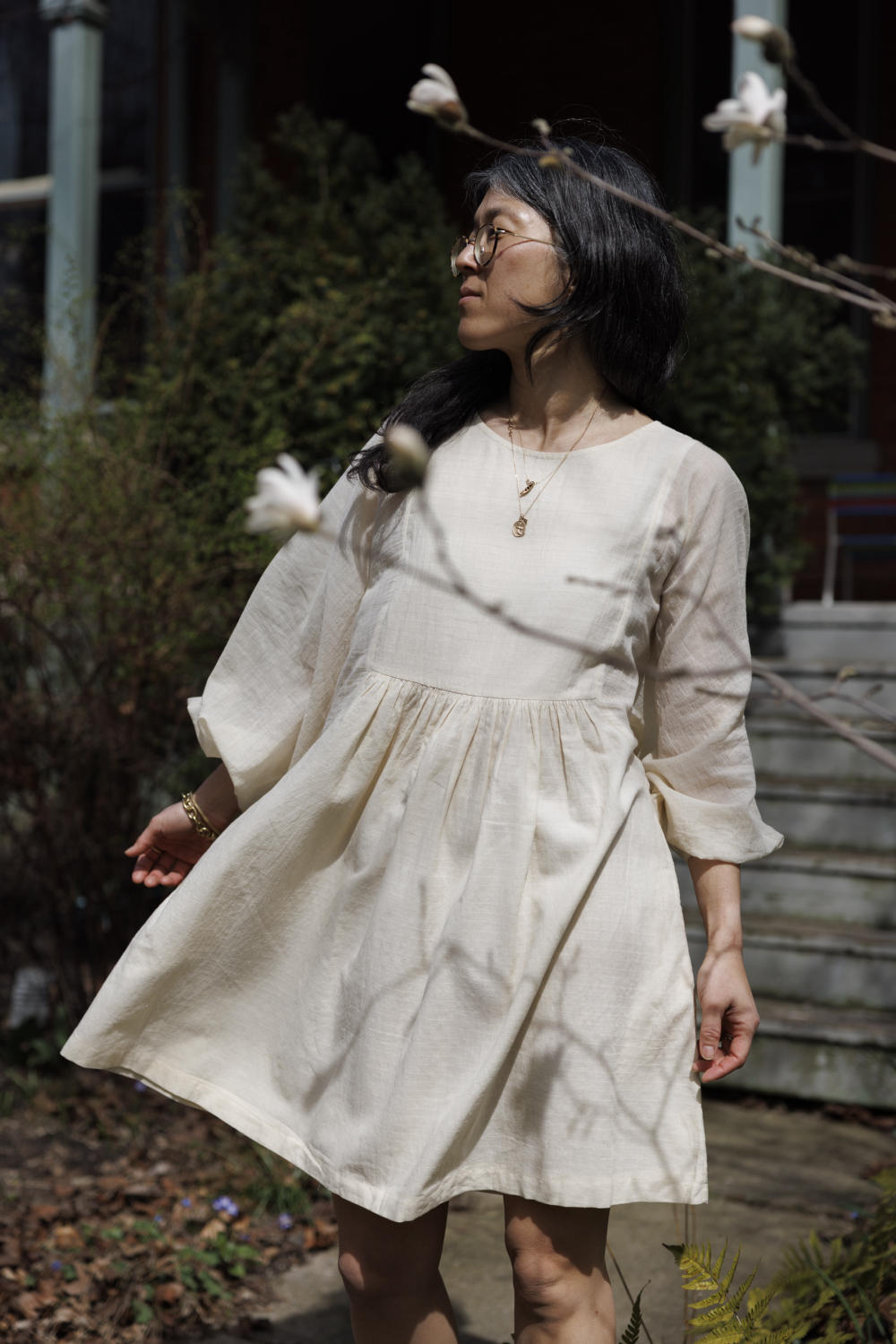 Romantic dress-White