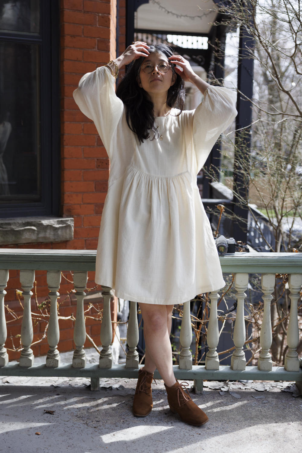 Romantic dress-White