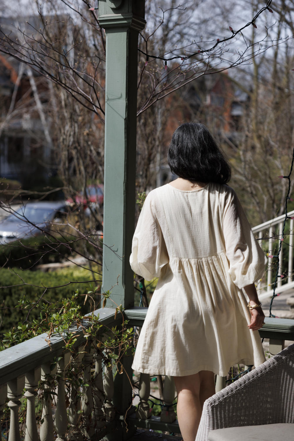 Romantic dress-White