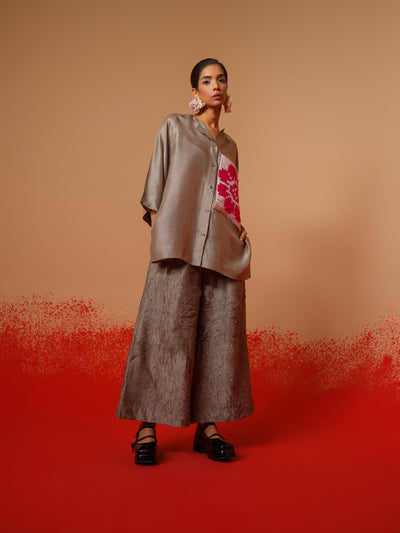 Root Shirt (Grey + Natural + Pink)-Ech/Ro/To/GrNAPi